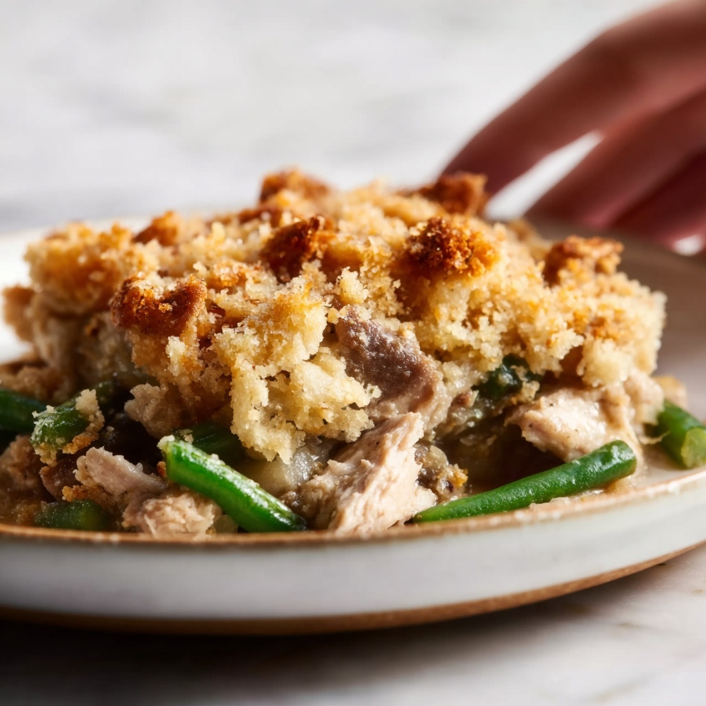 Crockpot Chicken and Stuffing Bake Recipe - Recipe Image