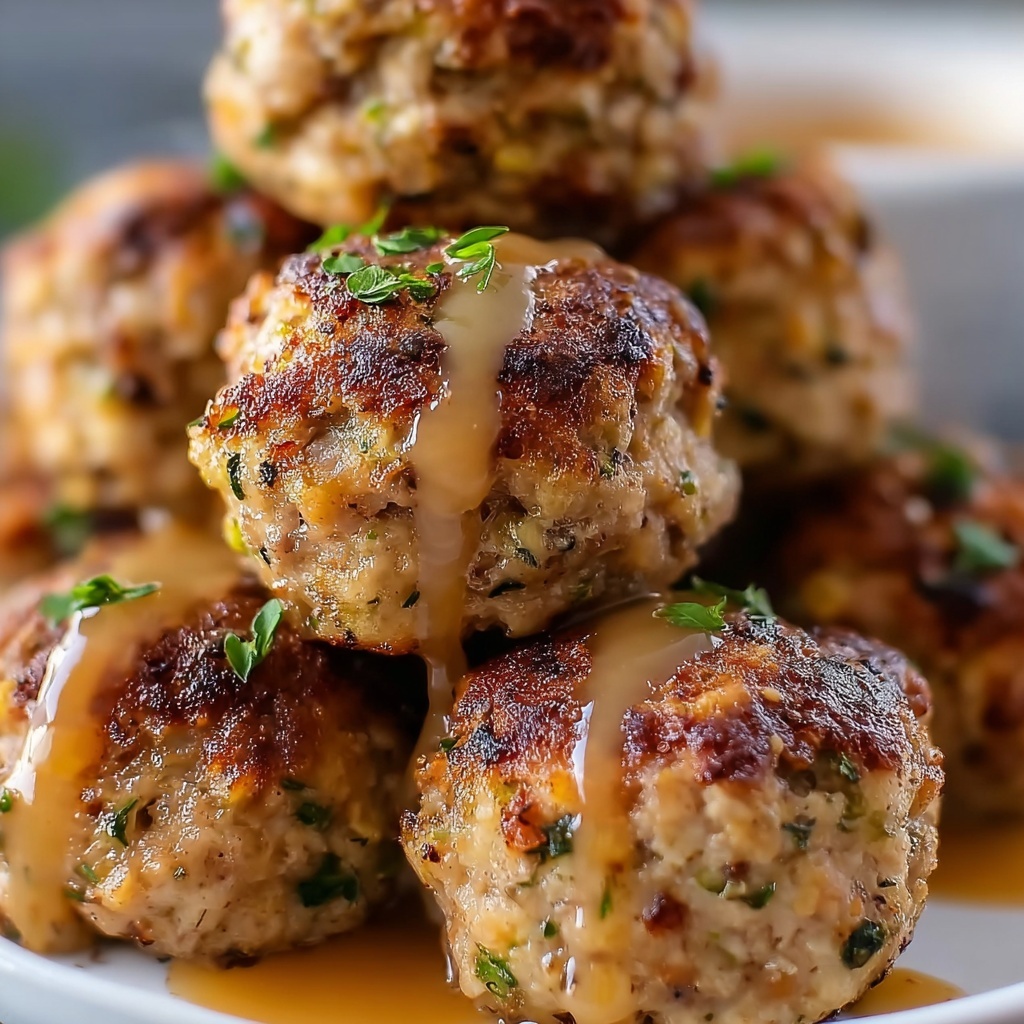 Stuffing Balls with Sage, Thyme, and Parsley Recipe - Recipe Image