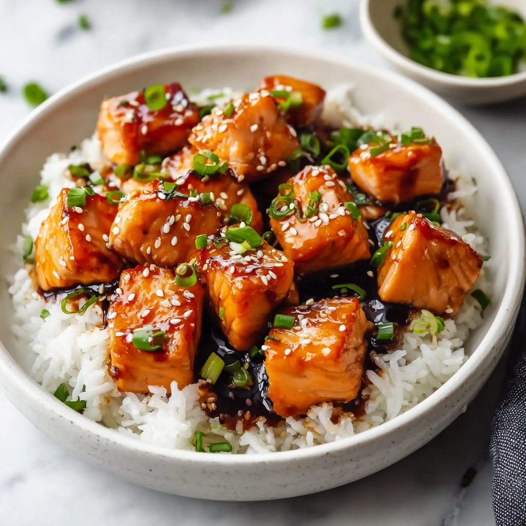 Easy Baked Teriyaki Salmon Recipe - Recipe Image