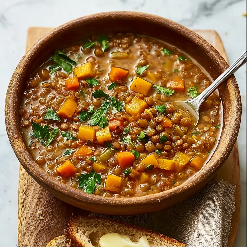 Lentil and Vegetable Soup Recipe - Recipe Image
