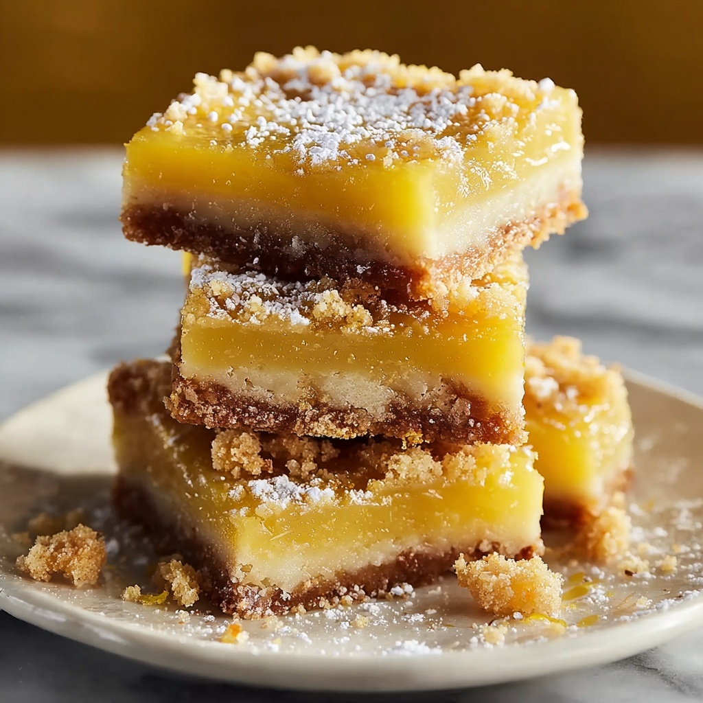 Salted Caramel Gooey Butter Bars Recipe - Recipe Image