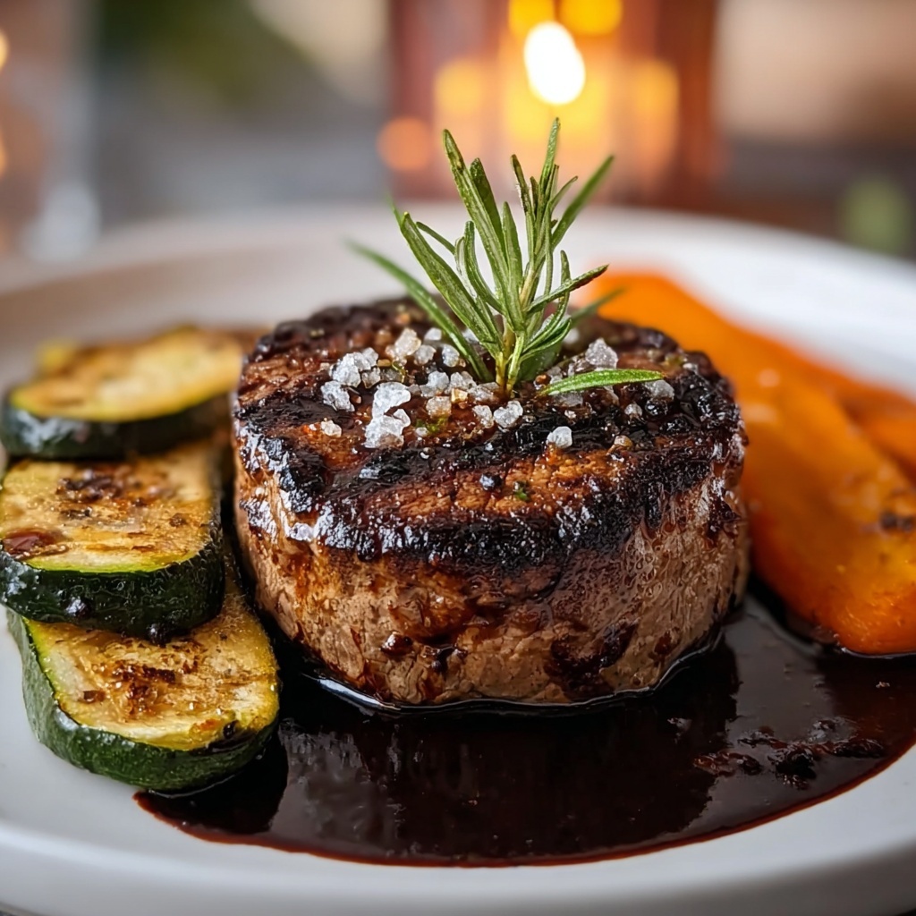 Butter-Basted Filet Mignon with Rosemary Recipe - Recipe Image