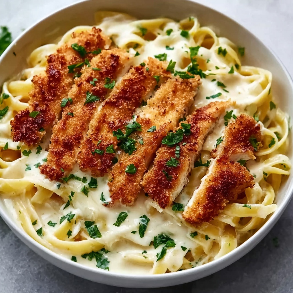 Chicken Fettuccine Alfredo Recipe - Recipe Image