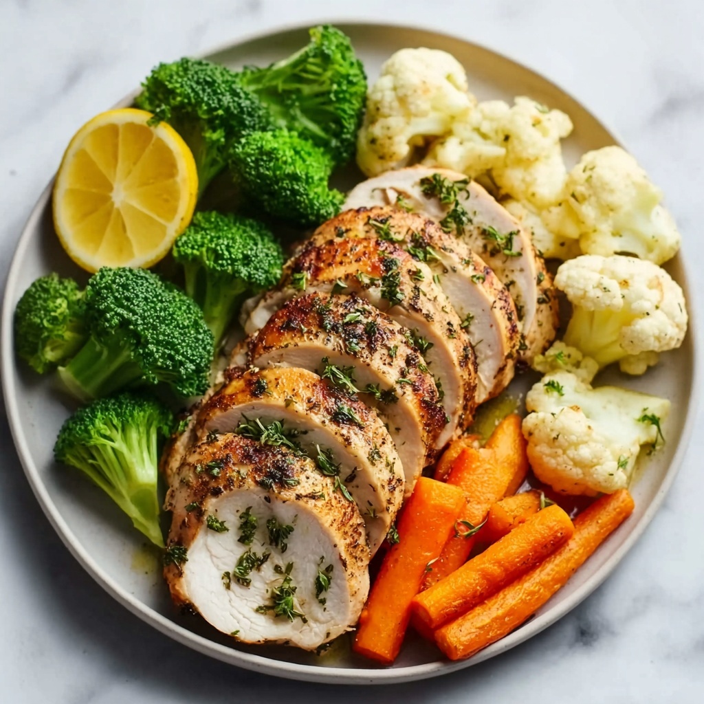 Juicy Air Fryer Lemon Herb Chicken Breasts Recipe - Recipe Image