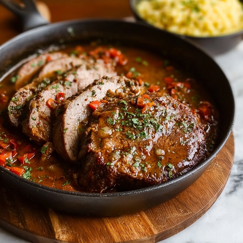 Smothered Swiss Steak Recipe - Recipe Image