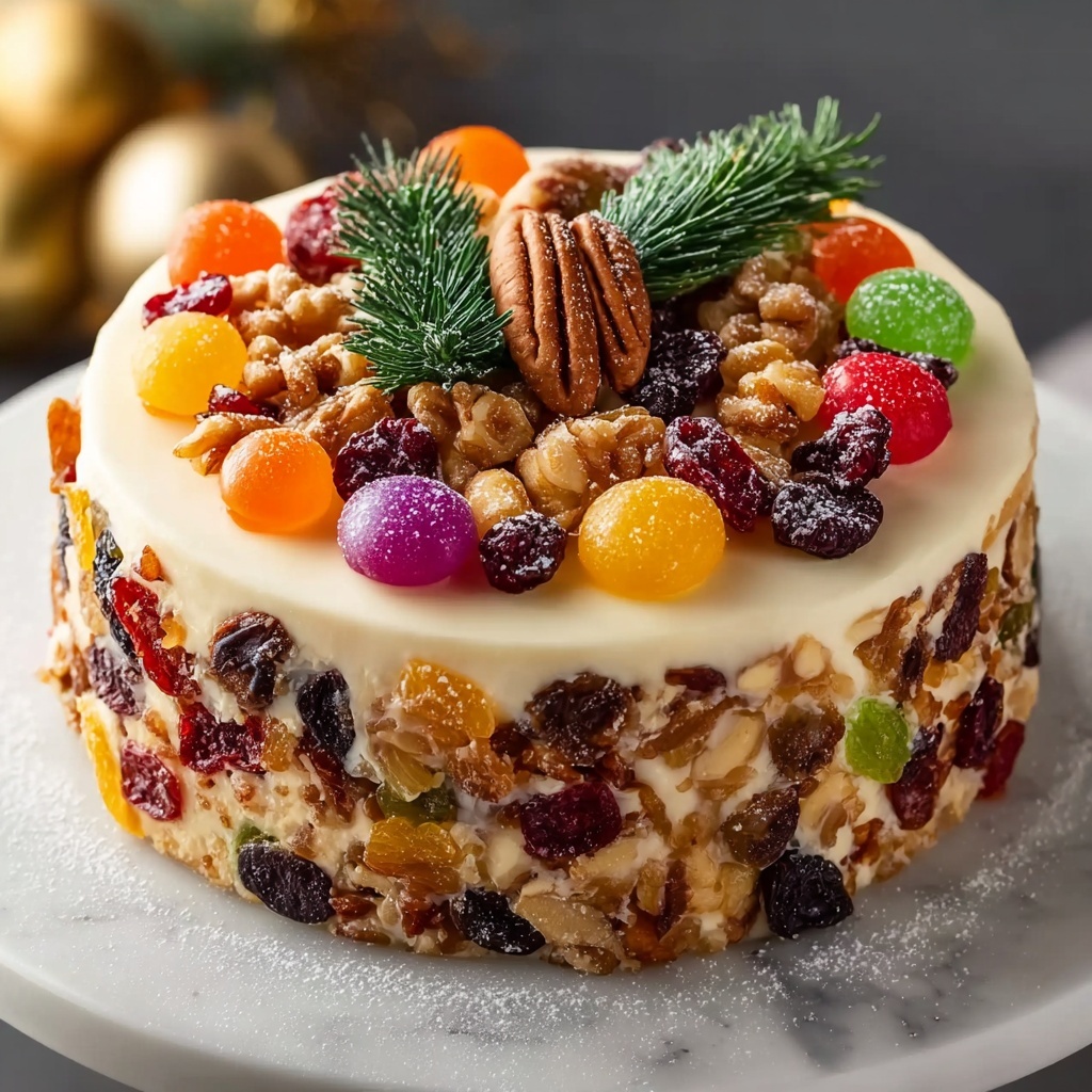 Delightful Christmas Fruit Cake Recipe - Recipe Image