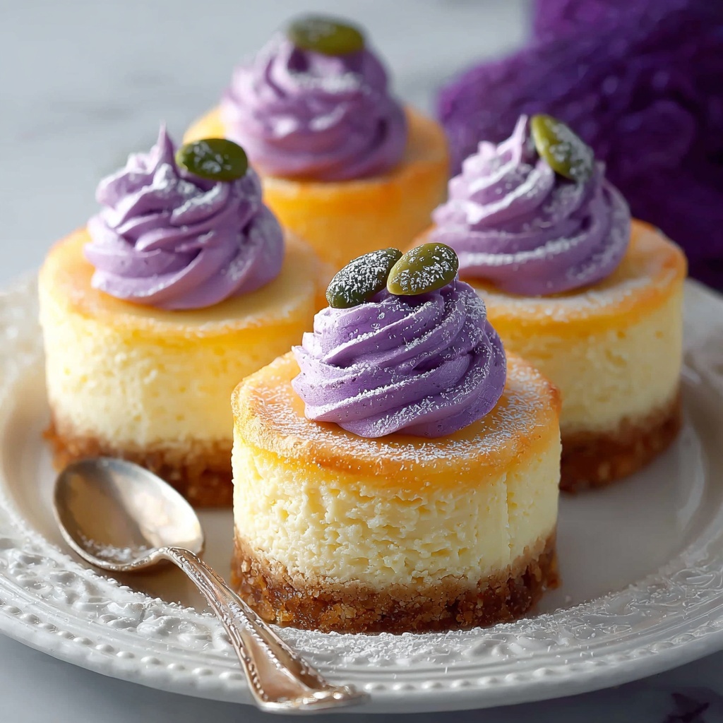 Japanese Mini Cotton Cheesecake Recipe - Recipe Image