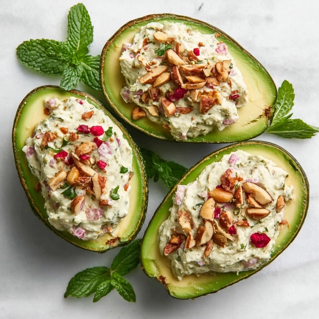 Crab Salad Stuffed Avocados Recipe - Recipe Image