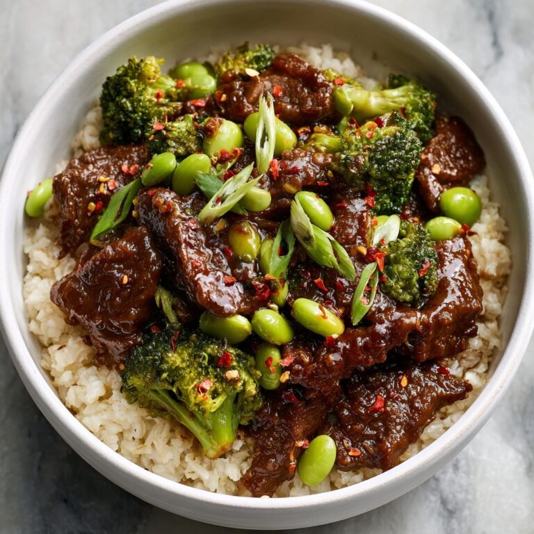 Mongolian Barbecue Beef Bowls Recipe
