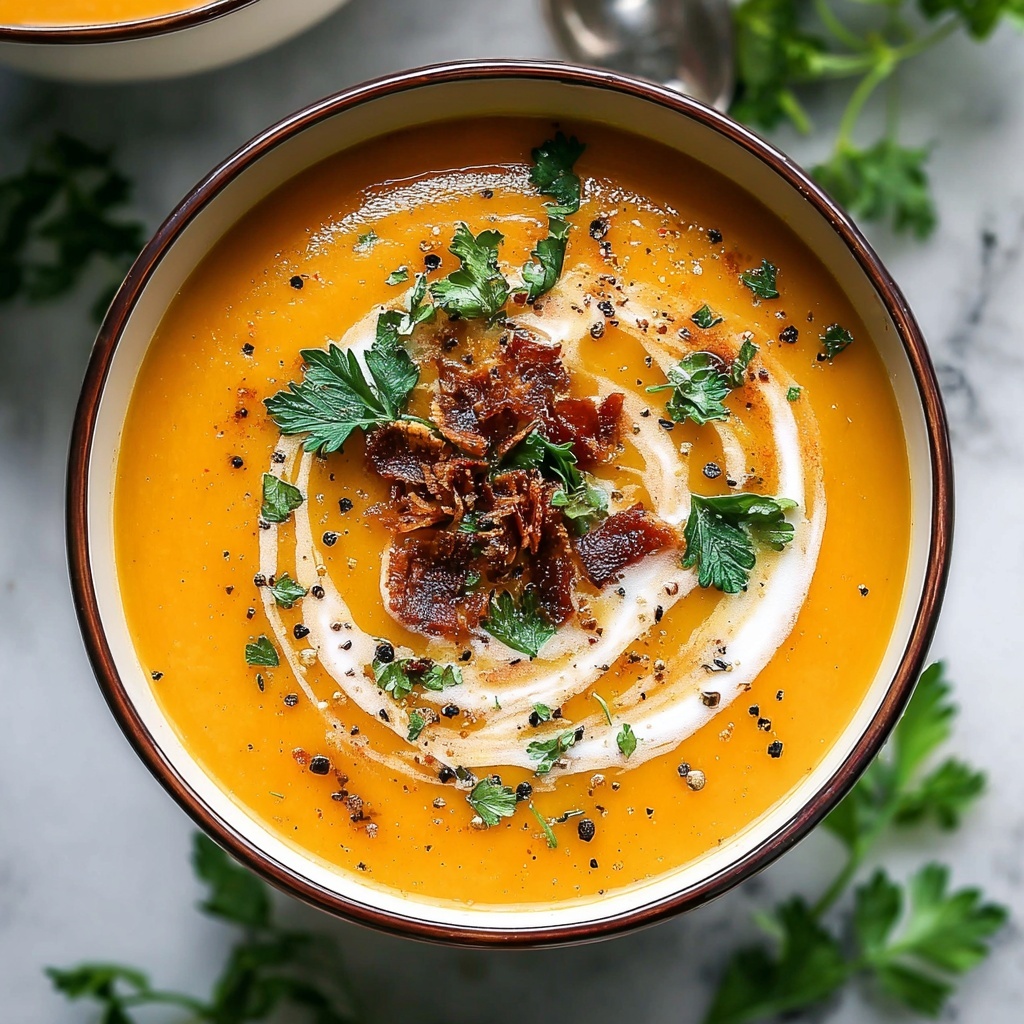 Butternut Squash Soup with Coconut Milk and Warm Spices Recipe - Recipe Image