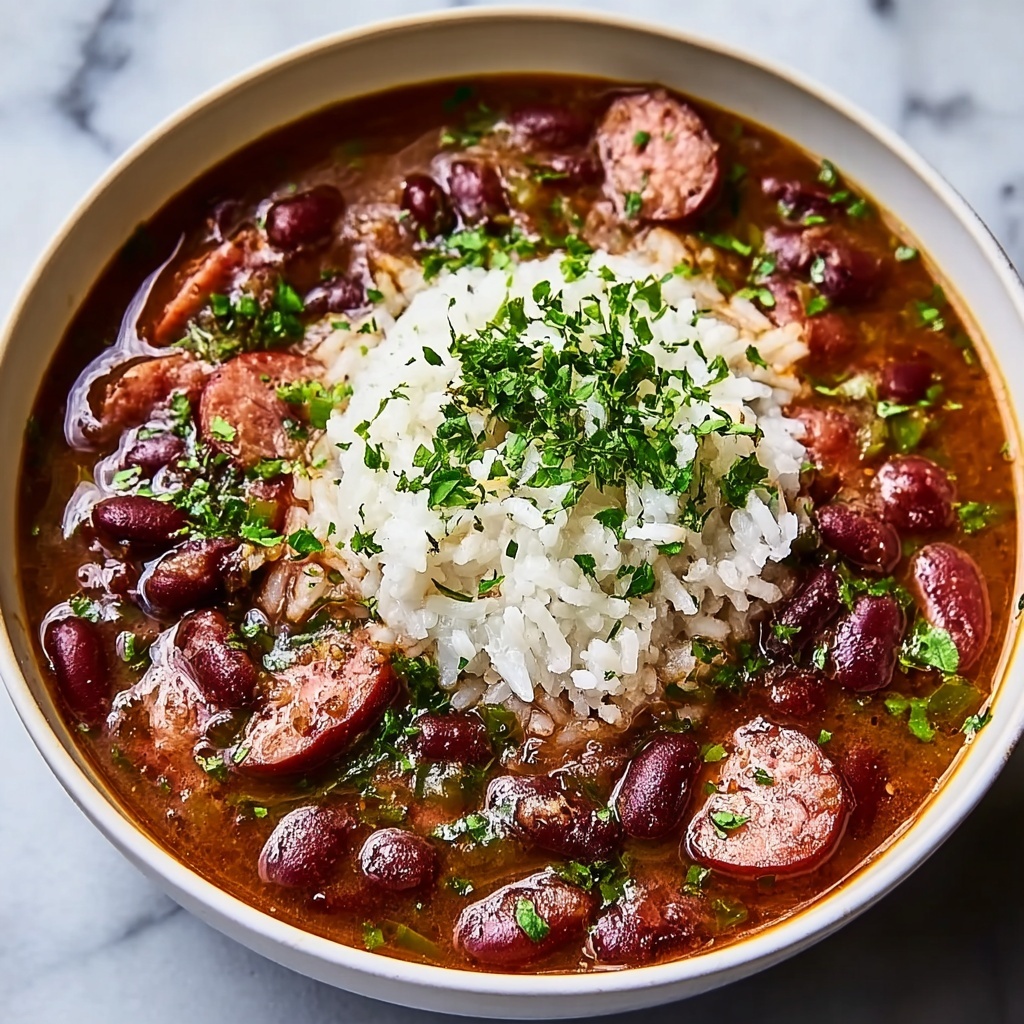 Authentic Red Beans and Rice: A Hearty Comfort Dish Recipe - Recipe Image