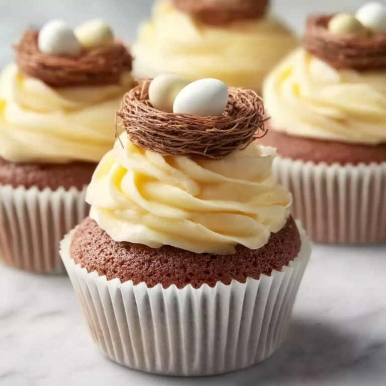 Bird’s Nest Cupcakes Recipe