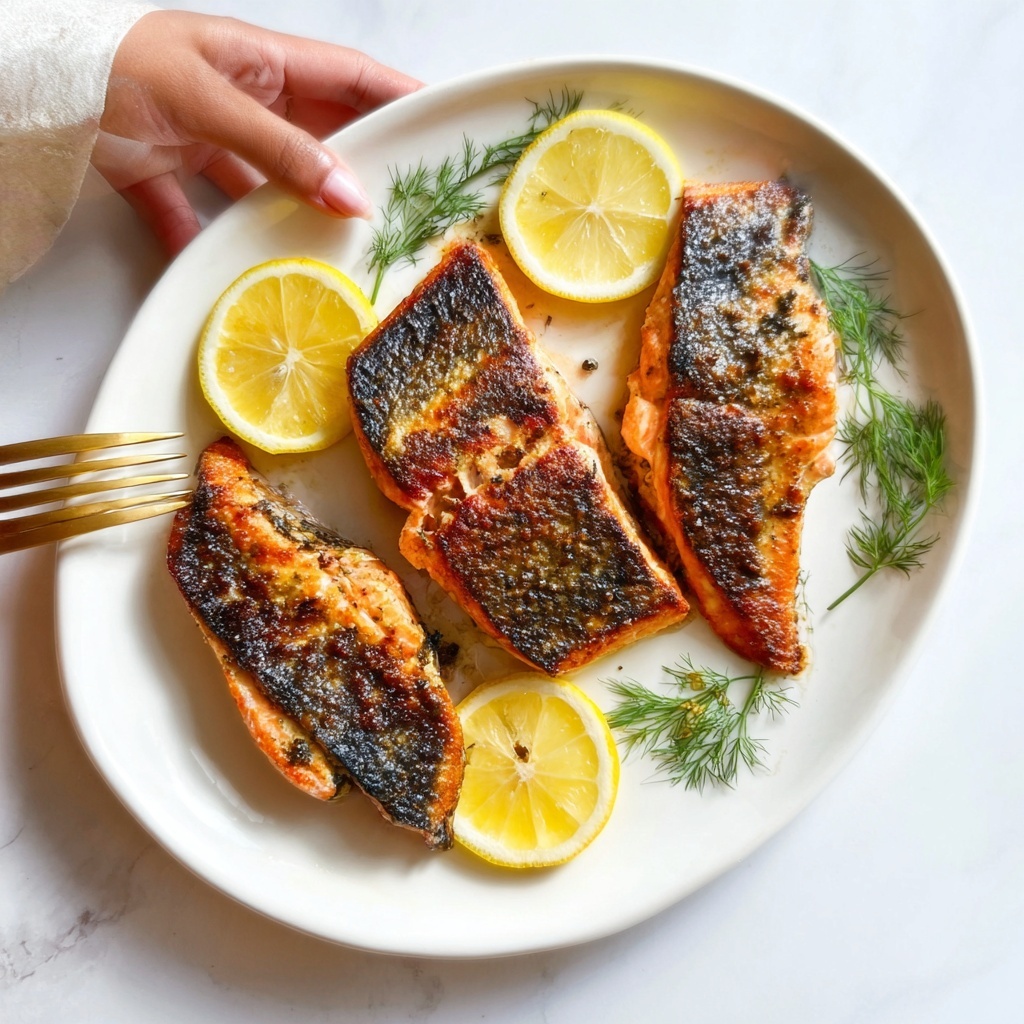 Baked Cajun Salmon with Parmesan Risotto Recipe - Recipe Image