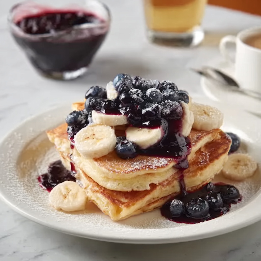 Overnight Blueberry French Toast Casserole Recipe - Recipe Image