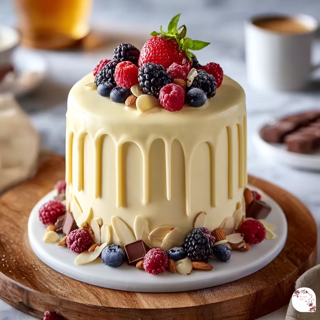 White Chocolate Cake Gluten-Free Recipe - Recipe Image