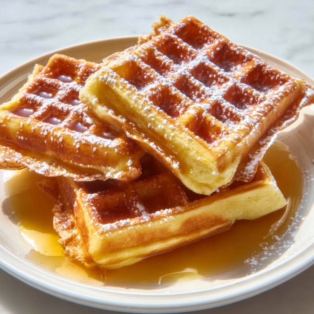 Peppermint Waffles: 5 Irresistible Ways to Brighten Mornings Recipe - Recipe Image
