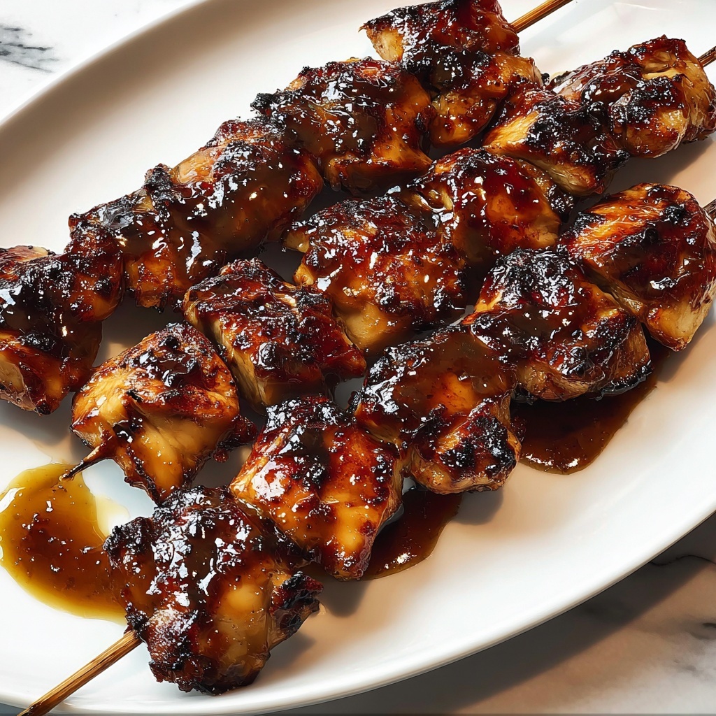 Teriyaki Chicken Skewers Recipe - Recipe Image