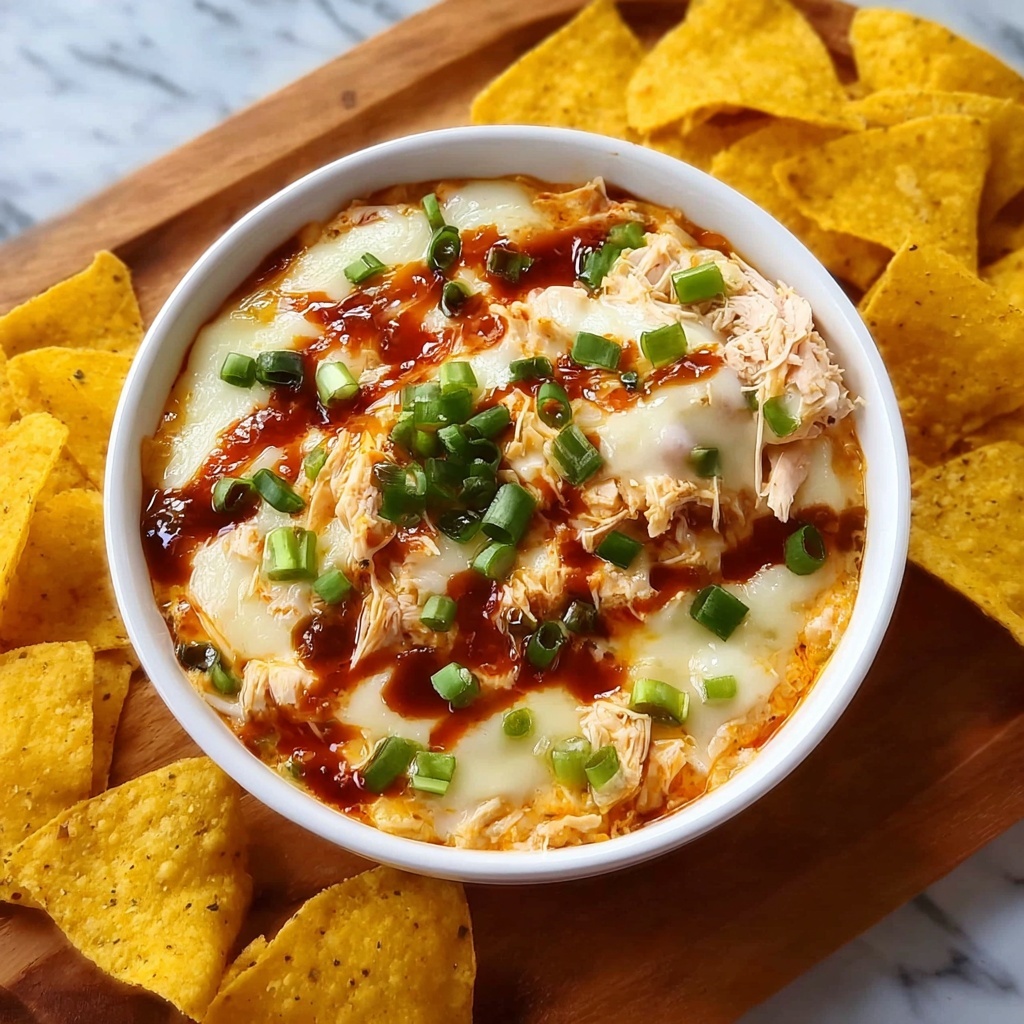 BBQ Chicken Cheese Dip Recipe - Recipe Image