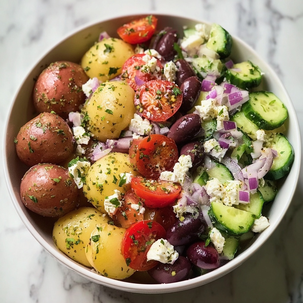 Greek Potato Salad Recipe - Recipe Image