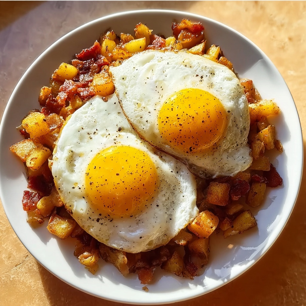 Two Potatoes Two Eggs: A Quick and Delicious Breakfast Recipe - Recipe Image