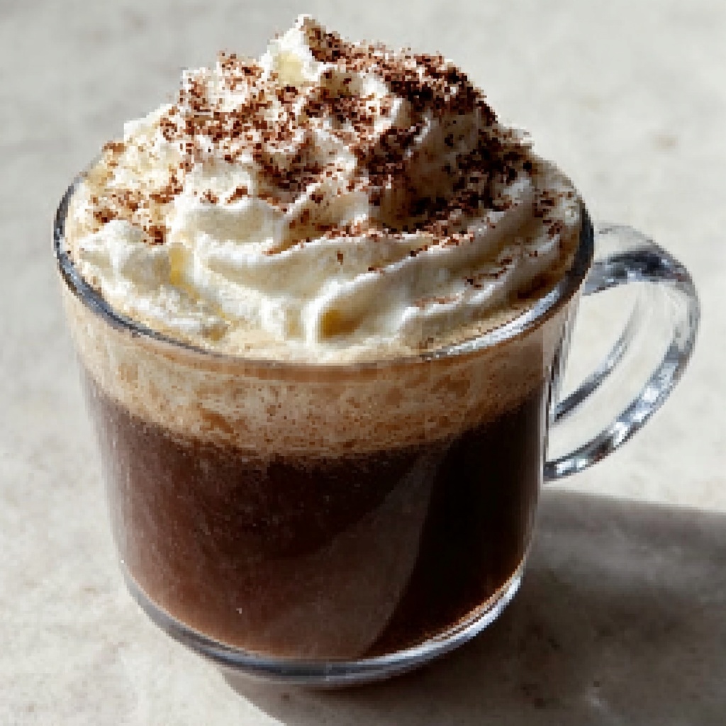 Christmas White Chocolate Mocha: 5 Steps to Festive Bliss Recipe - Recipe Image