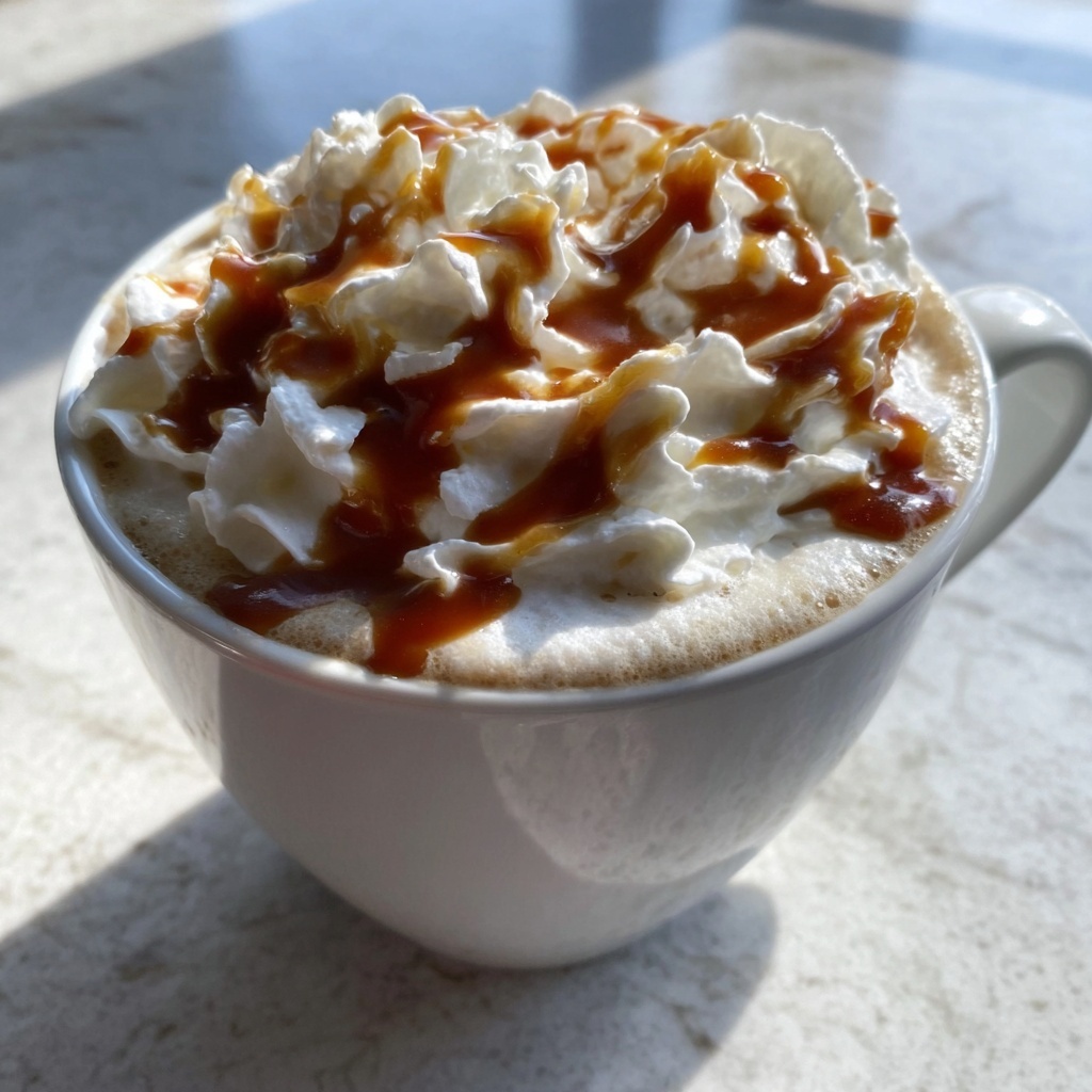 Christmas Caramel Latte: 5 Steps to Joyful Sipping Recipe - Recipe Image
