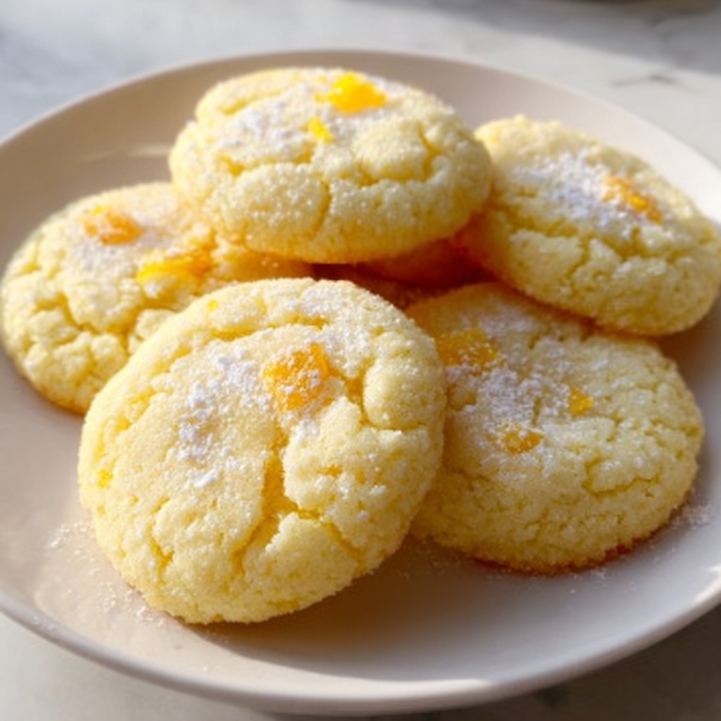 Christmas Lemon Shortbread Recipe - Recipe Image