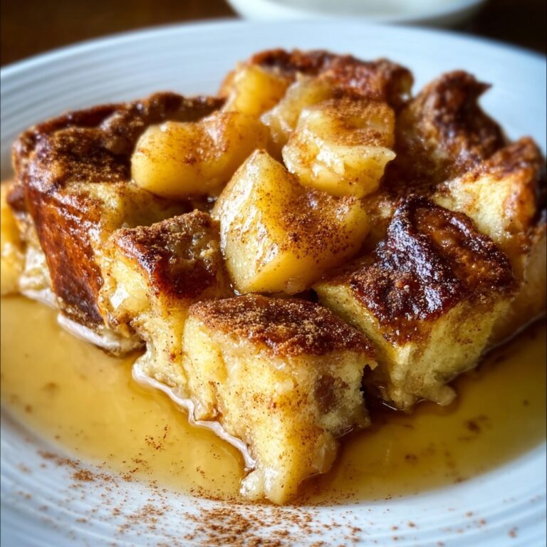 Pear Cinnamon Bread Pudding Recipe