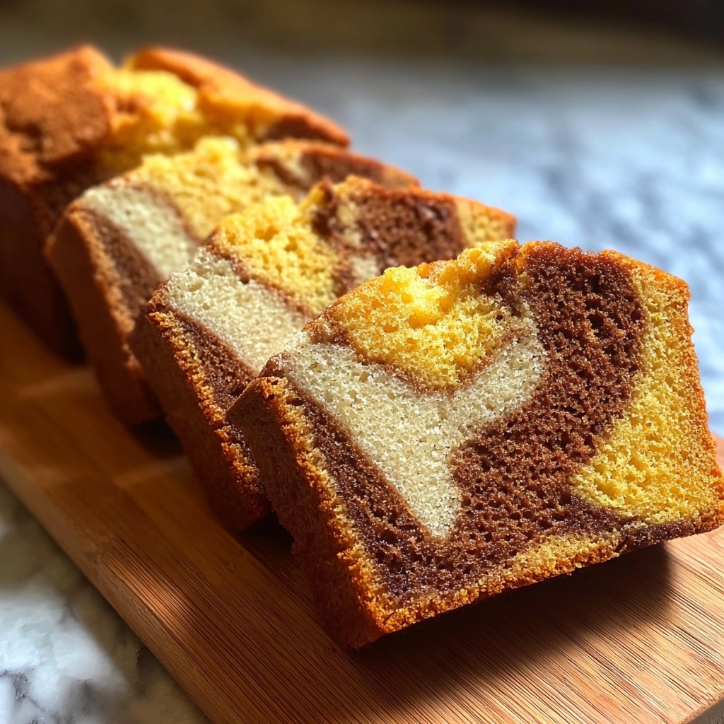 Pumpkin Maple Swirl Pound Cake Recipe - Recipe Image