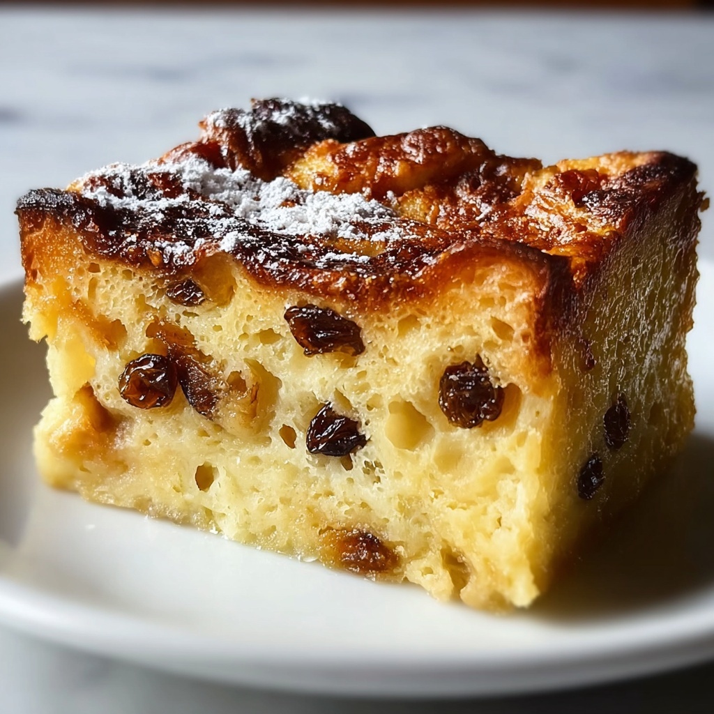 Gluten-Free Bread Pudding with Raisins Recipe - Recipe Image