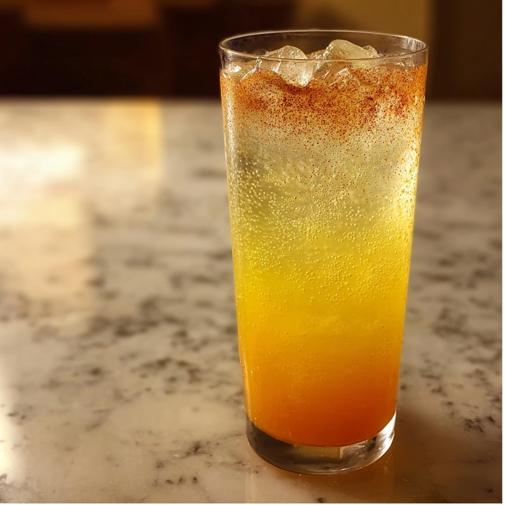 Easy Apple Mocktail Recipe - Recipe Image