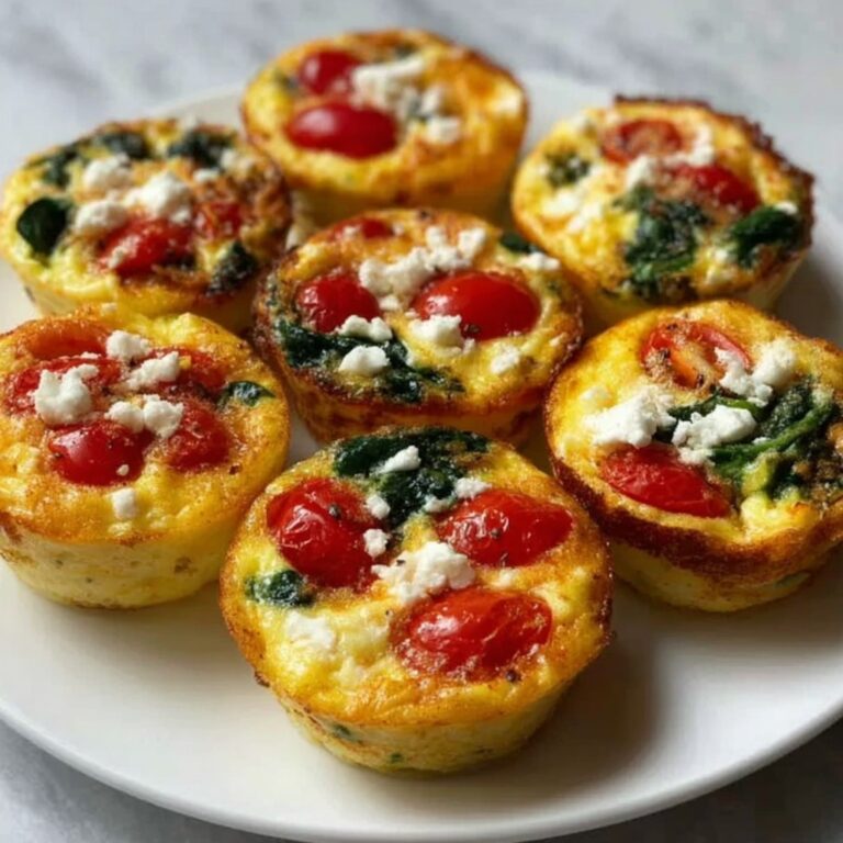 Spinach and Feta Egg Muffins Recipe