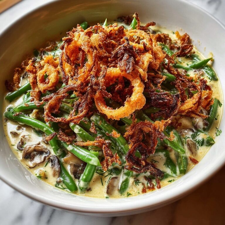 Vegan Green Bean Casserole That Will Steal Your Heart Recipe
