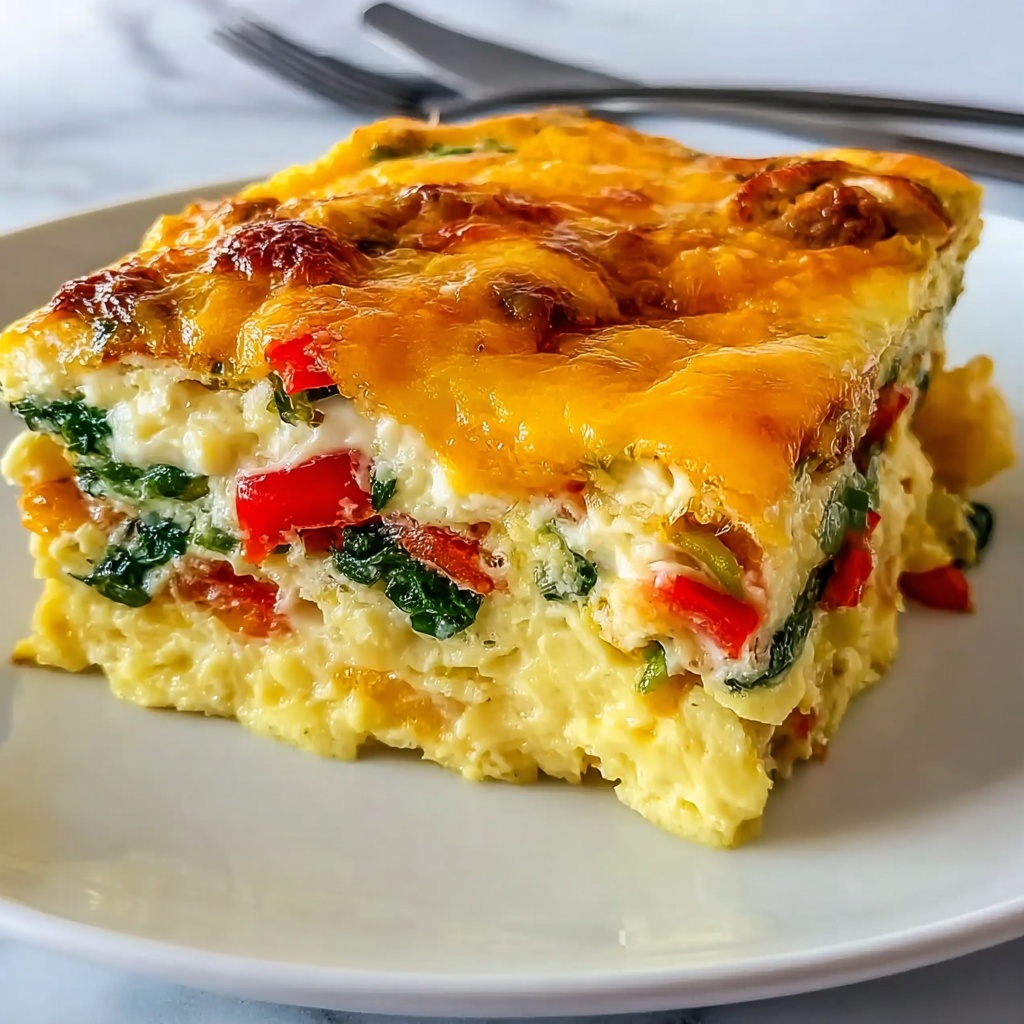 Veggie Loaded Breakfast Casserole for Energizing Mornings Recipe - Recipe Image