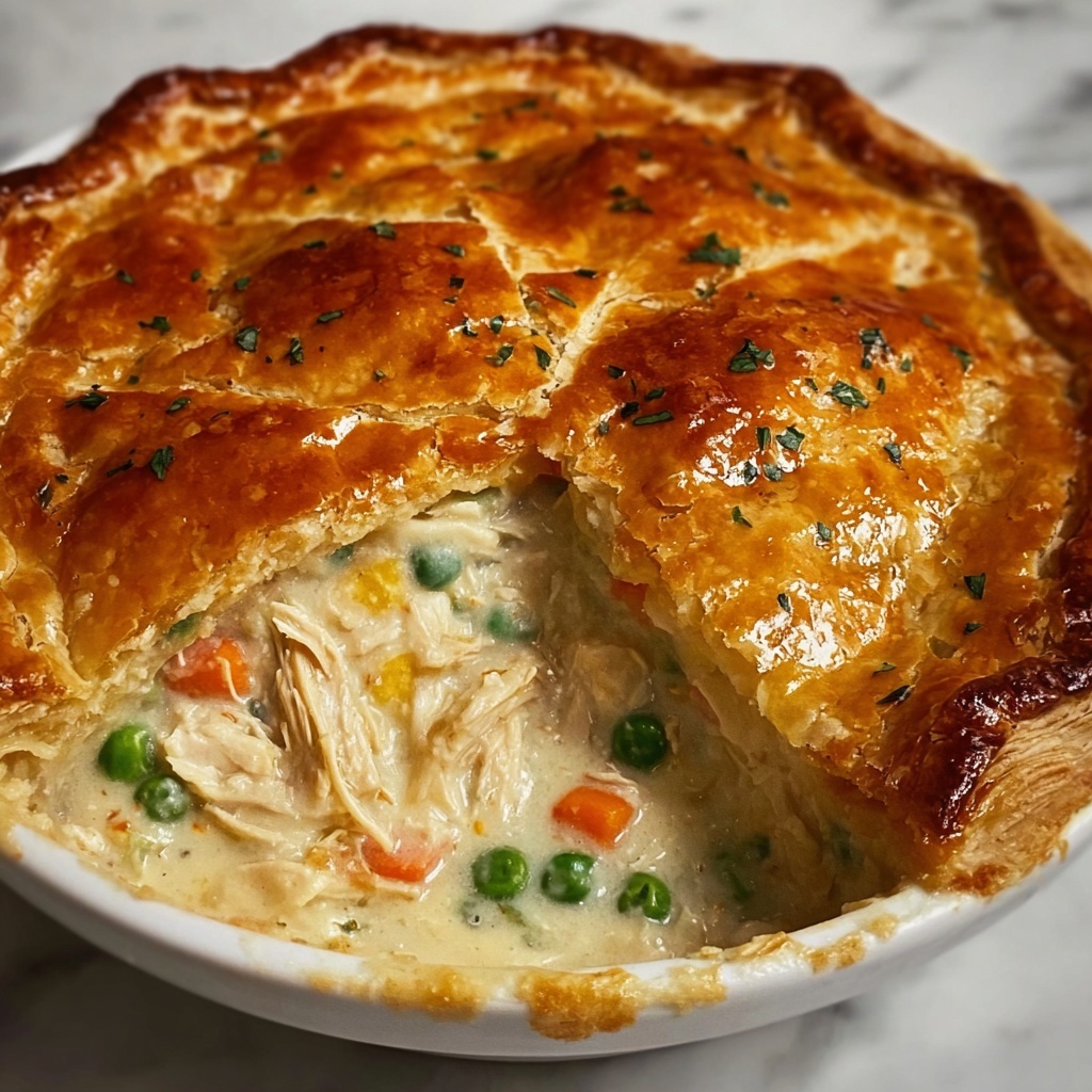 Delicious Chicken Pot Pie Casserole Recipe - Recipe Image