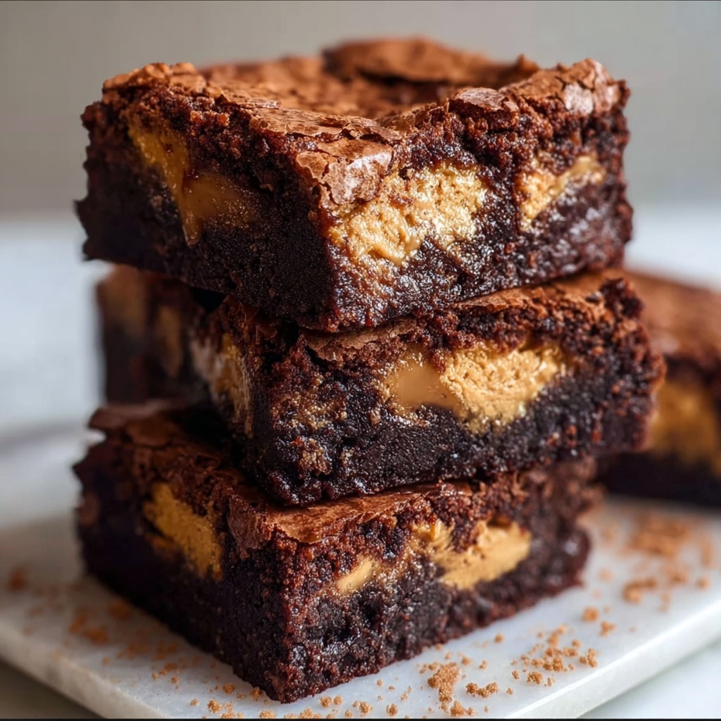 Peanut Butter Cup Brownies: 5 Nostalgic Comfort Bites Recipe - Recipe Image