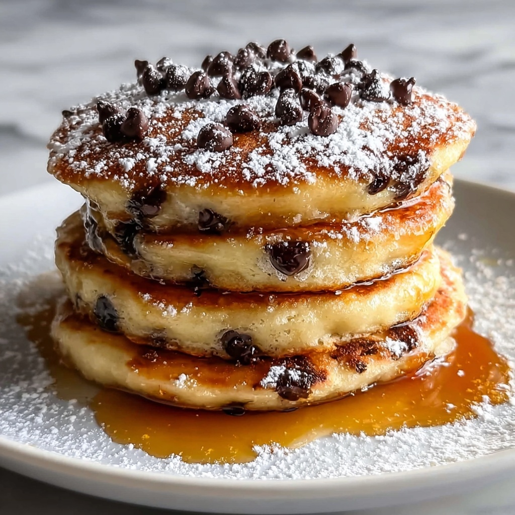 Mini Chocolate Chips Pancakes Recipe - Recipe Image