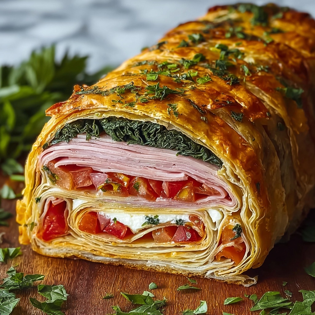 Pressed Italian Picnic Sandwich Loaf Recipe - Recipe Image