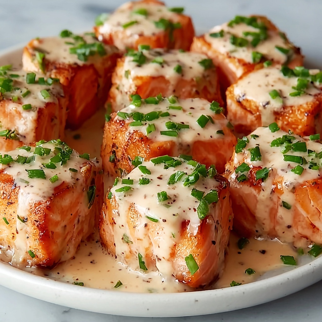 Crispy Bang Bang Salmon Bites Recipe - Recipe Image