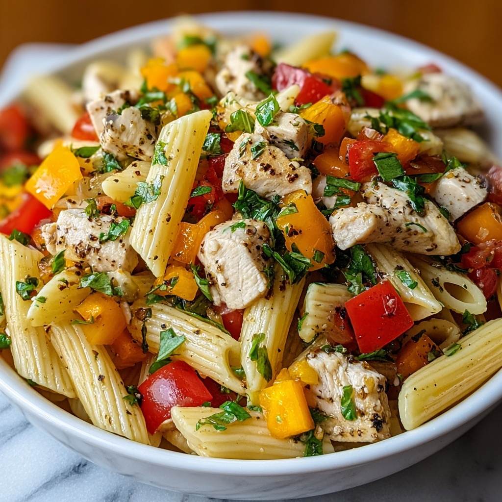 Protein-Packed Chicken Pasta Salad Recipe - Recipe Image