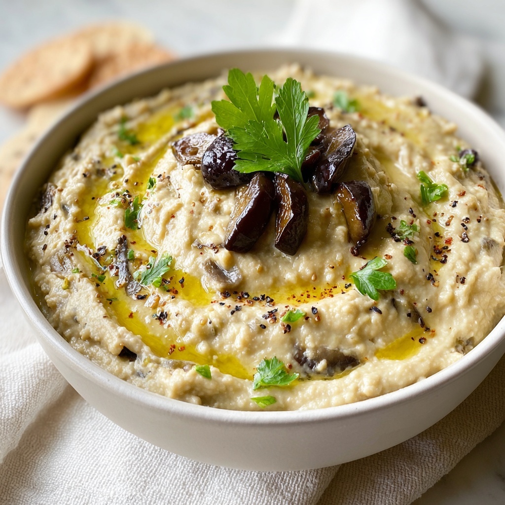 Melitzanosalata (Greek Eggplant Dip) Recipe - Recipe Image