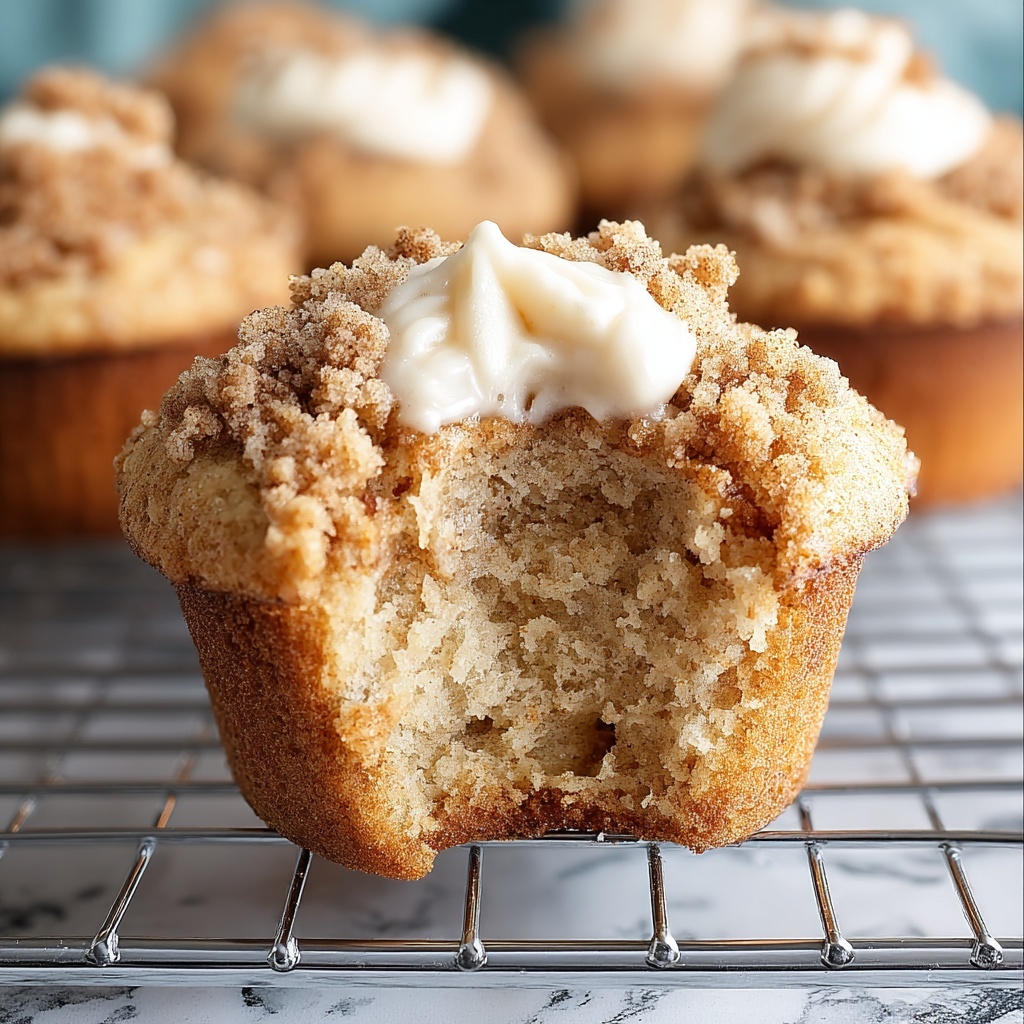 Coffee Cake Greek Yogurt Muffins Recipe - Recipe Image