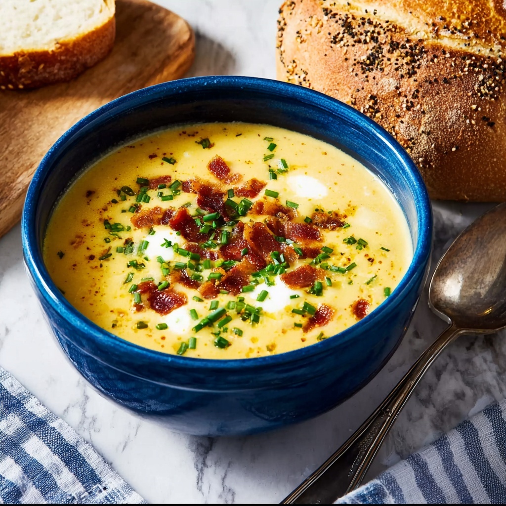 Slow Cooker Irish Potato Soup Recipe - Recipe Image