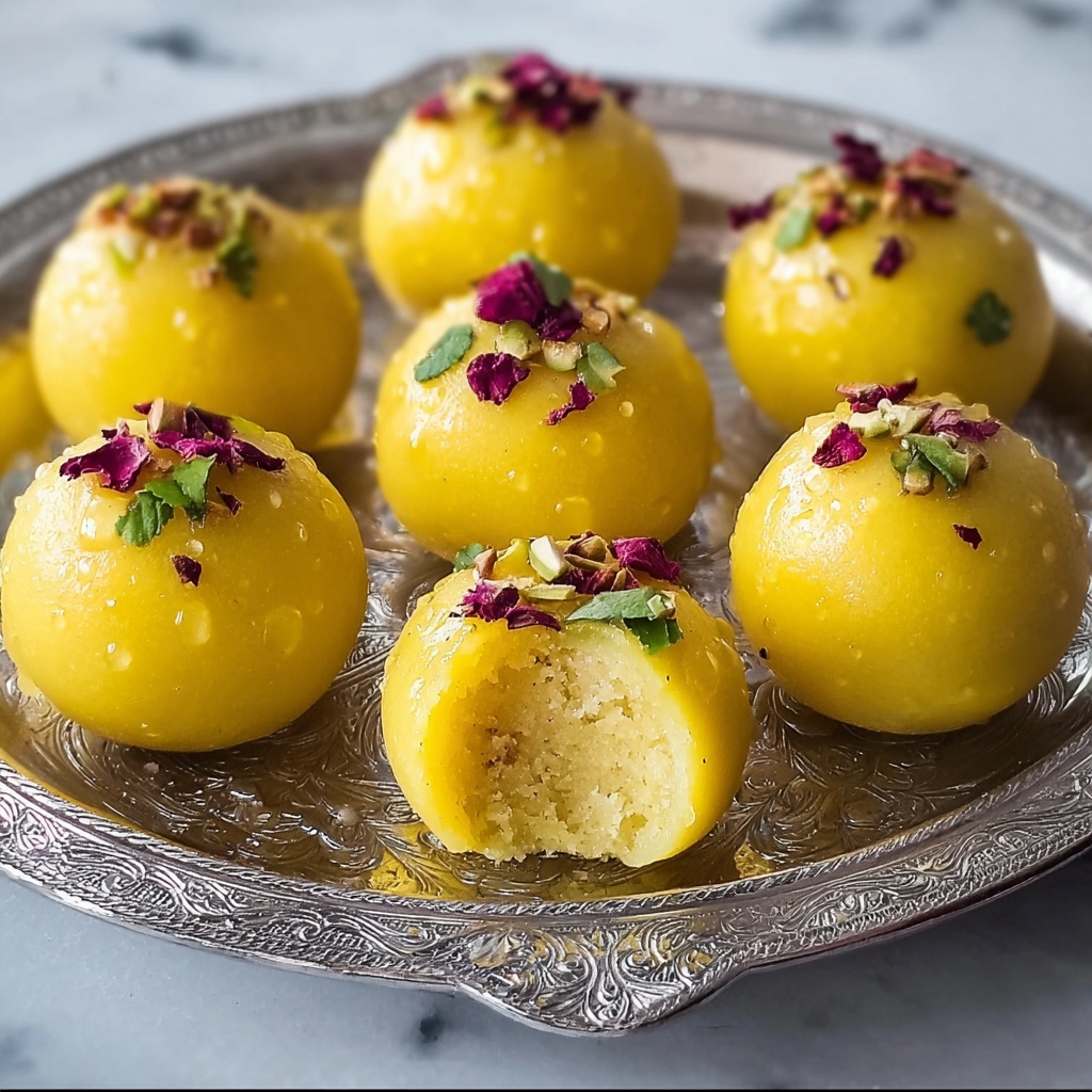Irresistible Rasmalai Ladoo: Creamy Bliss in Every Bite Recipe - Recipe Image