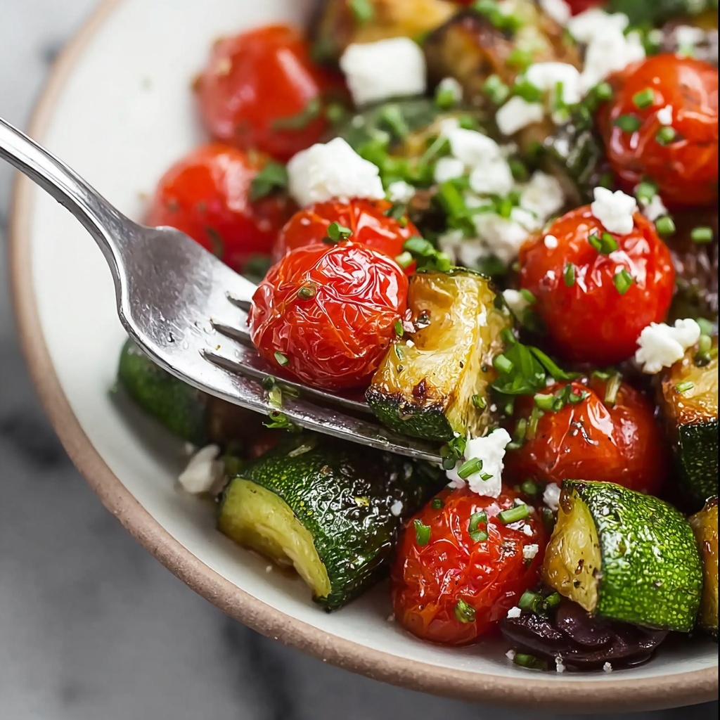 Air Fryer Greek Chicken and Veggies Recipe - Recipe Image