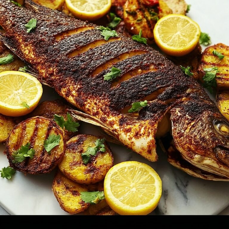Oven-Grilled Tilapia with Fried Plantains Recipe