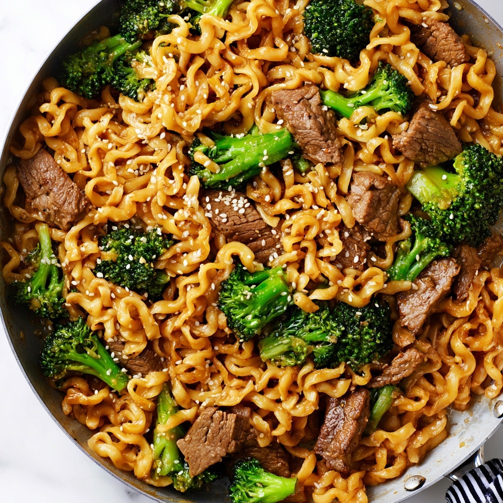 Beef and Broccoli Ramen Recipe - Recipe Image