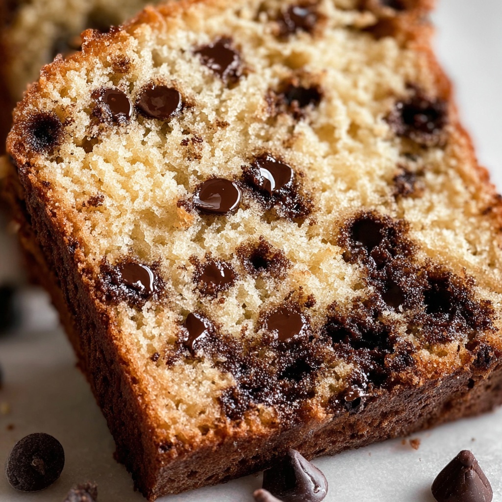 Banana Chocolate Chip Bread Recipe - Recipe Image