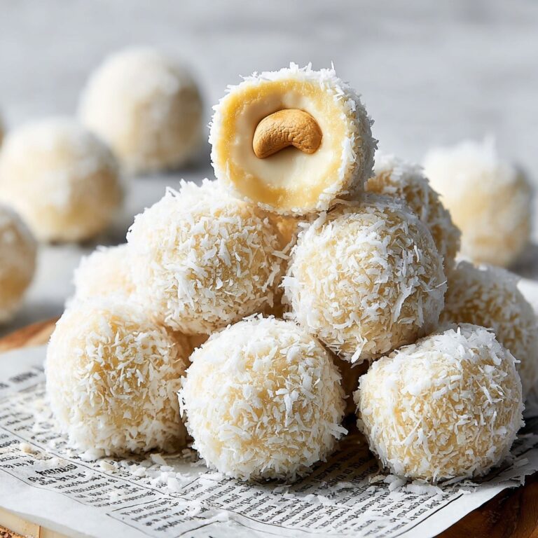 Vegan Raffaello Coconut Truffles Recipe