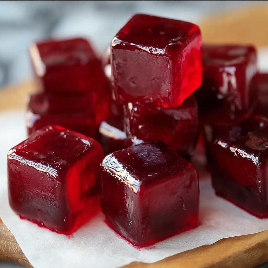 No Bake Pomegranate Caramels for Gifting Recipe - Recipe Image